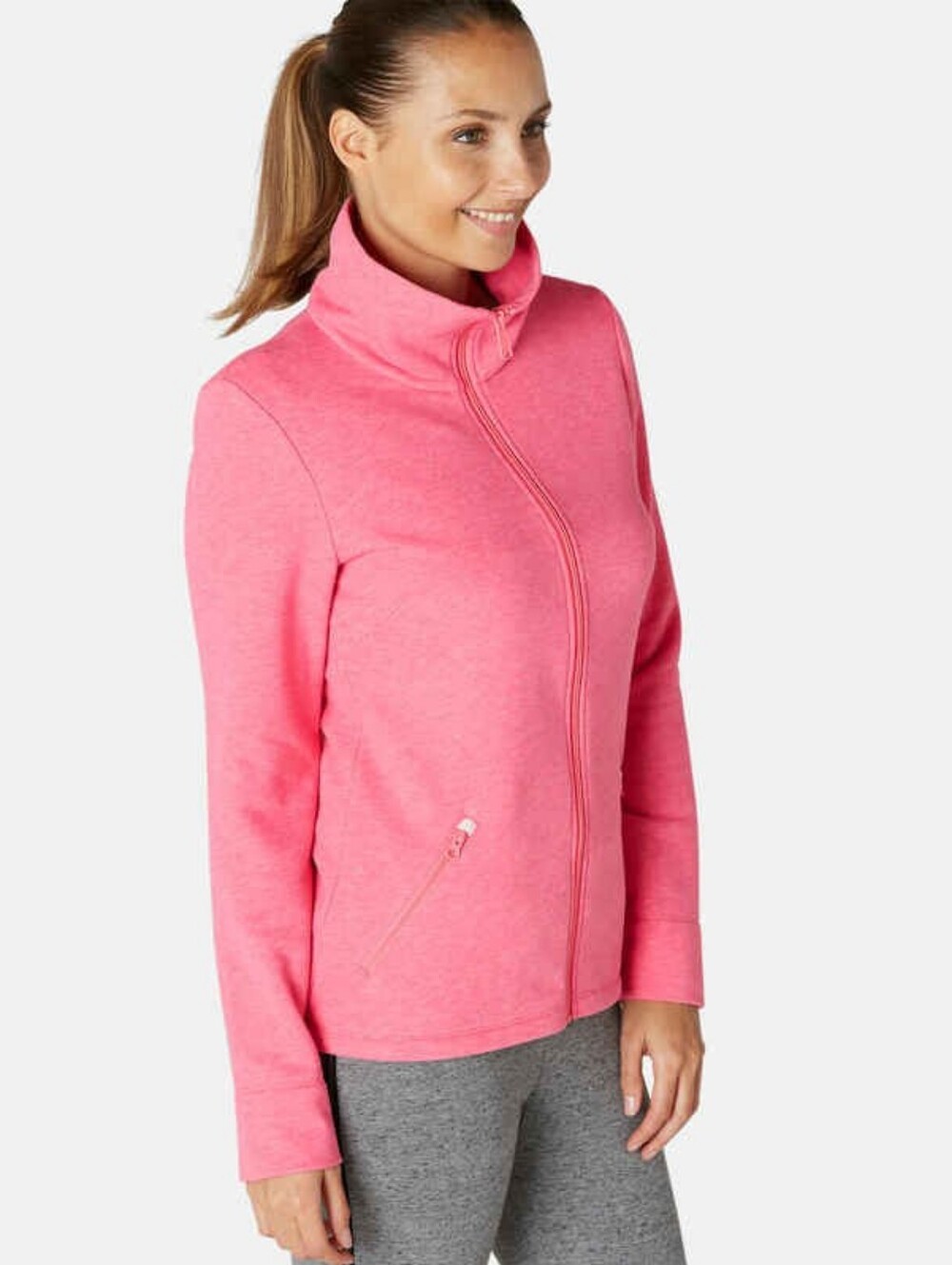 Decathlon Training Jacket - Mottled Pink
